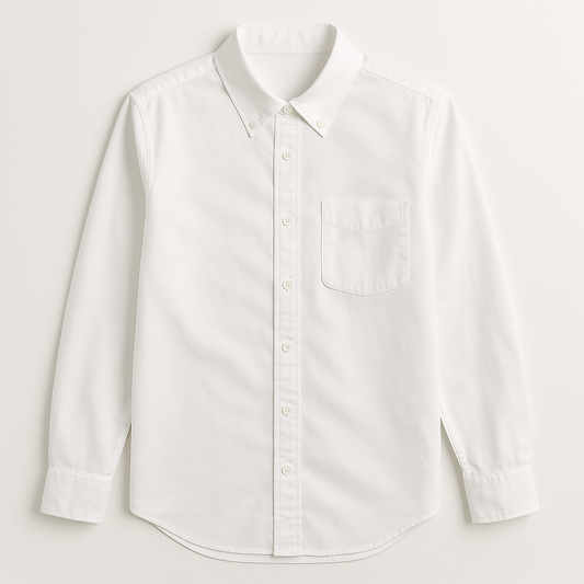 White button down shirt